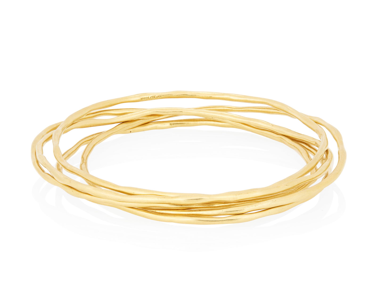 Ippolita: Five 18K Gold Bangles (1 of 2)