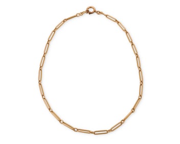 An 18K Gold Chain Necklace
