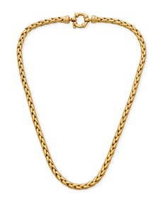 An 18K Gold Necklace