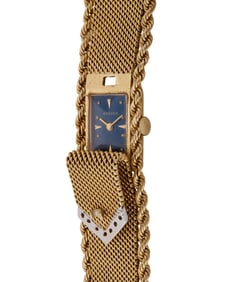 Brandt: A 14K Gold and Diamond Watch
