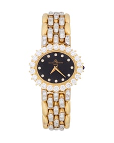 Baume & Mercier: An 18K Gold and Diamond Watch