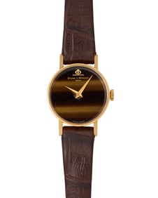 Baume & Mercier: A Gold and Tiger's Eye Watch
