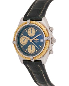 Breitling: A Stainless Steel and 18K Gold 'Chronomat' Watch