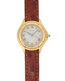 Cartier: An 18K Gold 'Cougar' Watch
