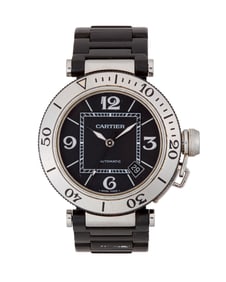 Cartier: A Stainless-Steel 'Pascha Seatimer' Watch