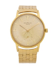 Patek: An 18K Gold 'Calatrava' Watch
