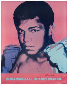After Andy Warhol (1928-1987), "Muhammad Ali by Andy Warhol," 1978
