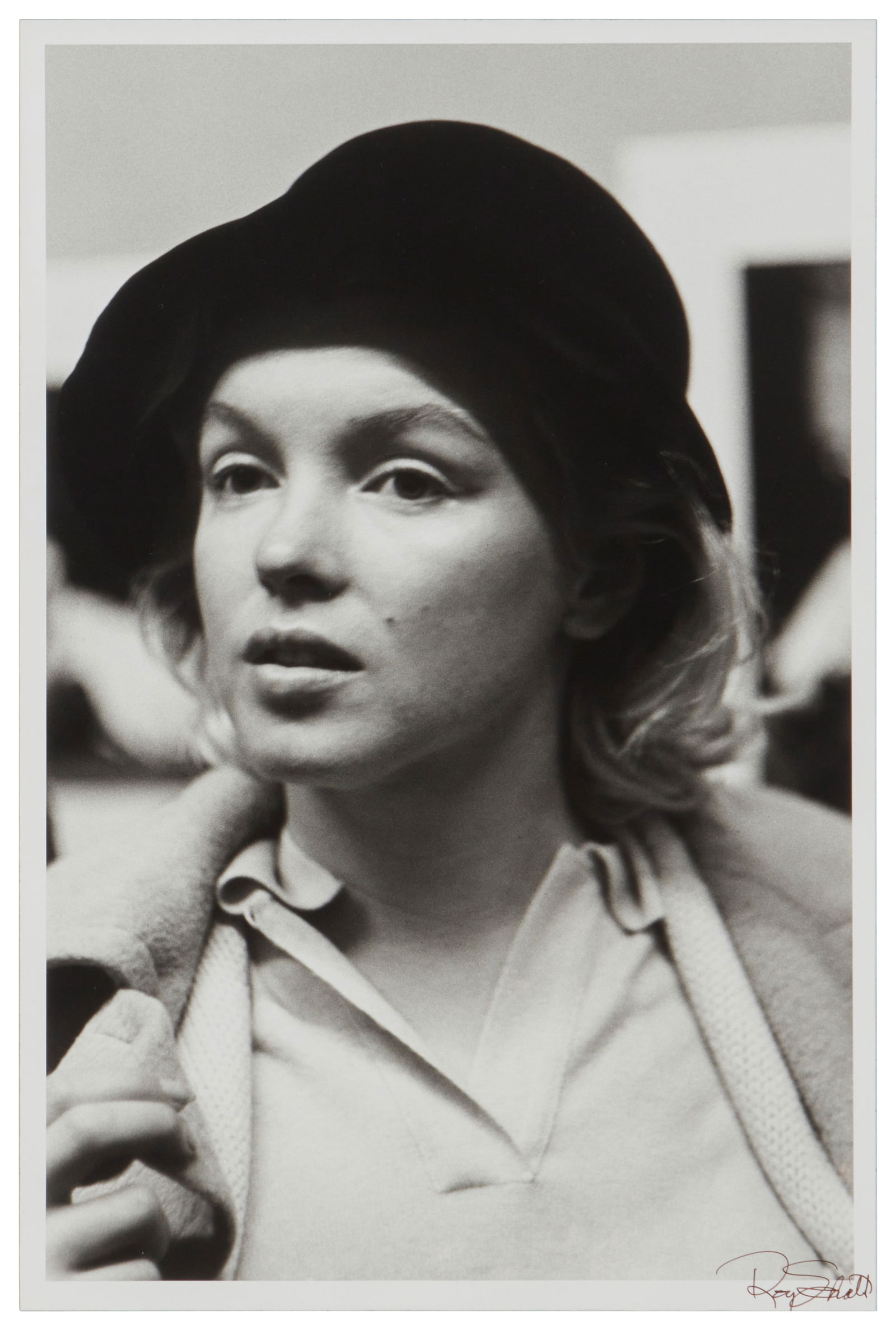 Roy Schatt (1919-2002), "Marilyn in Rain Hat," 1955 (1 of 6)