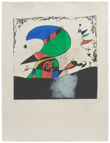 Joan Miro (1893-1983), "Gaudi IV," 1979