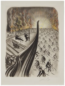 Salvador Dali (1904-1989), "Symphony Bicyclette," 1970