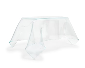 Laurel Fyfe (1956-2012), An art glass desk, late 20th century