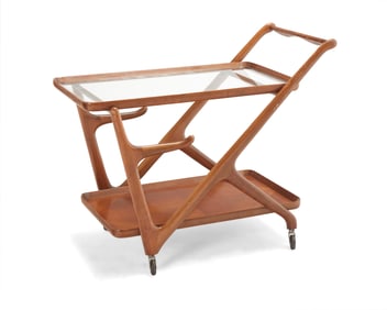 Cesare Lacca (1913-1978), A bar cart for Cassina, mid-20th century