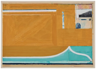 Richard Diebenkorn (1922-1993), "Ochre," 1983