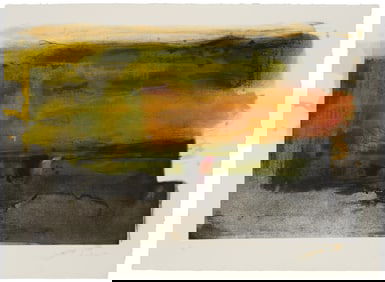 Helen Frankenthaler (1928-2011), "Deep Sun," 1983
