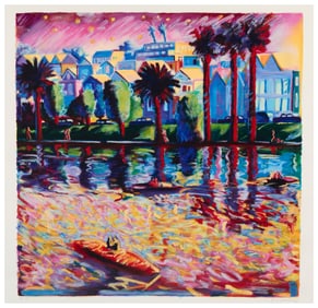 Carlos Almaraz (1941-1989), "Echo Park III," 1990
