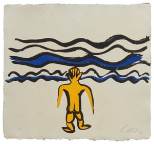 Alexander Calder (1898-1976), One plate, from "The Sacrilege of Alan Kent," 1976