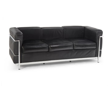 Charles-Edouard "Le Corbusier" Jeanneret (1887-1965), An LC3 Petit Modele sofa, late 20th century