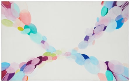 Alice Baber (1928-1982), "The Swing and the Bridge," 1970