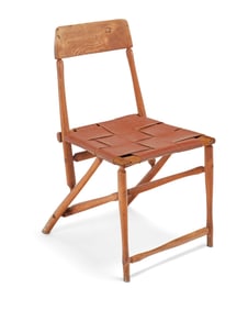 Wharton Esherick (1887-1970), A 'Hammer Handle' chair, circa 1938