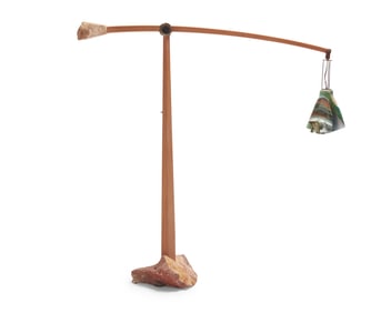 Harold Greene (b. 1953), A Contemporary cantilevered floor lamp, 2014