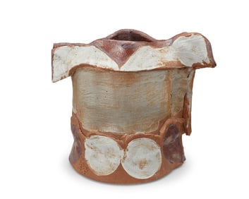 Rudy Autio (1926-2007), A glazed stoneware vessel, 1979