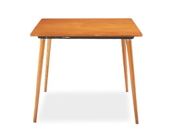 Charles and Ray Eames (1907-1978 and 1912-1988), A DTW-4 table for Herman Miller, 1950-1957