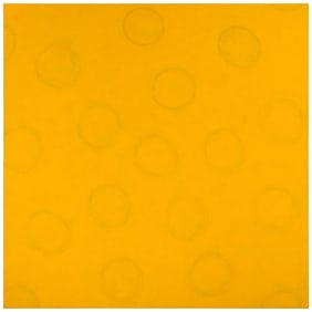 Edith Baumann-Hudson (b. 1948), Yellow circle composition, 1991