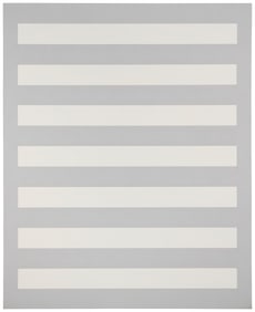 Edith Baumann-Hudson (b. 1948), "Pale Gray #6, 1986," 1986