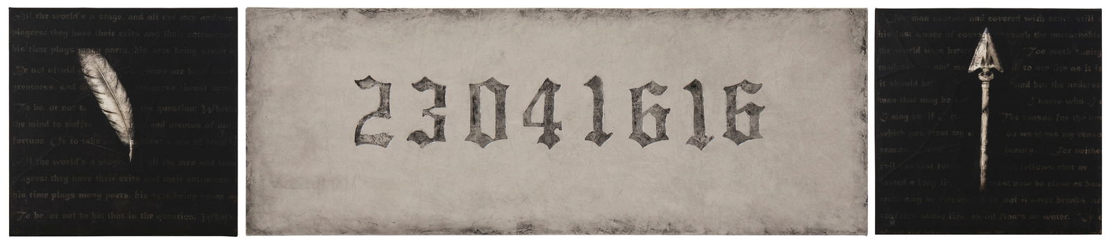 Babak Emanuel (b. 1966), "Point of Passage (I, II, and III)" (triptych) (1 of 11)