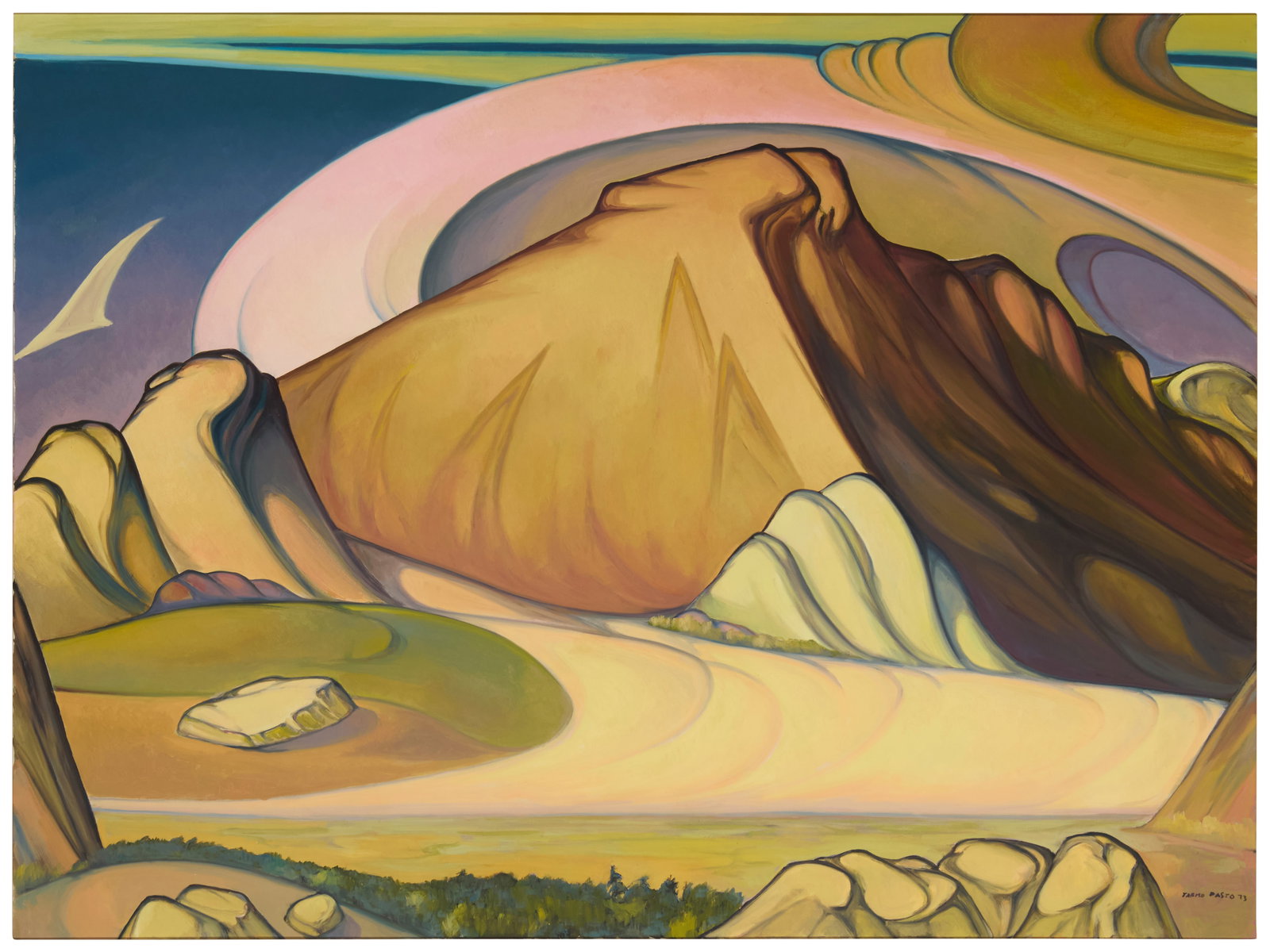 Tarmo Pasto (1906-1986), "Morning," 1973 (1 of 5)