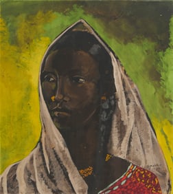 Geoffrey Holder (1930-2014), Portrait of a West Indies woman, 1952