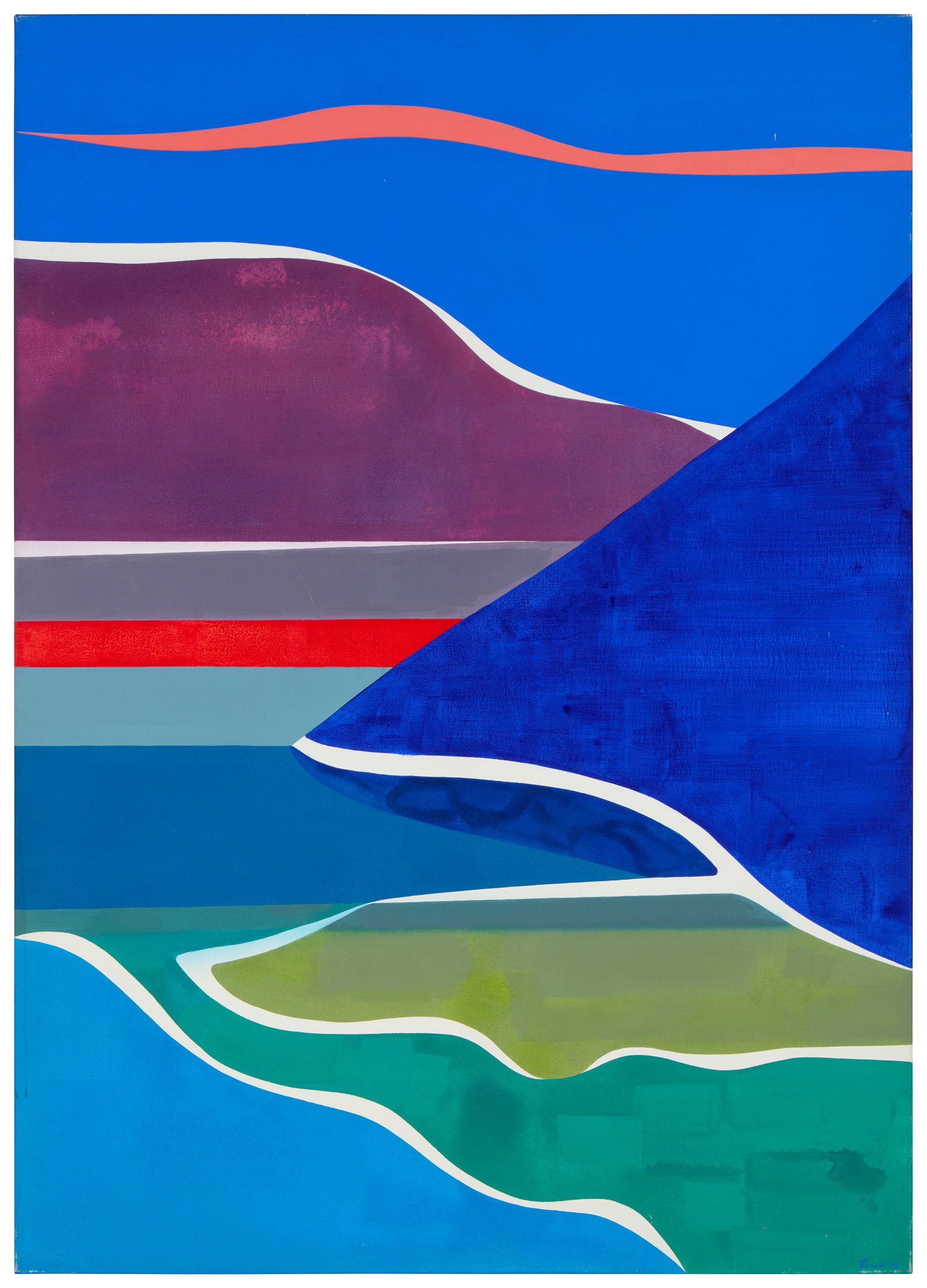 Erle Loran (1905-1999), "Haven," 1972 (1 of 5)