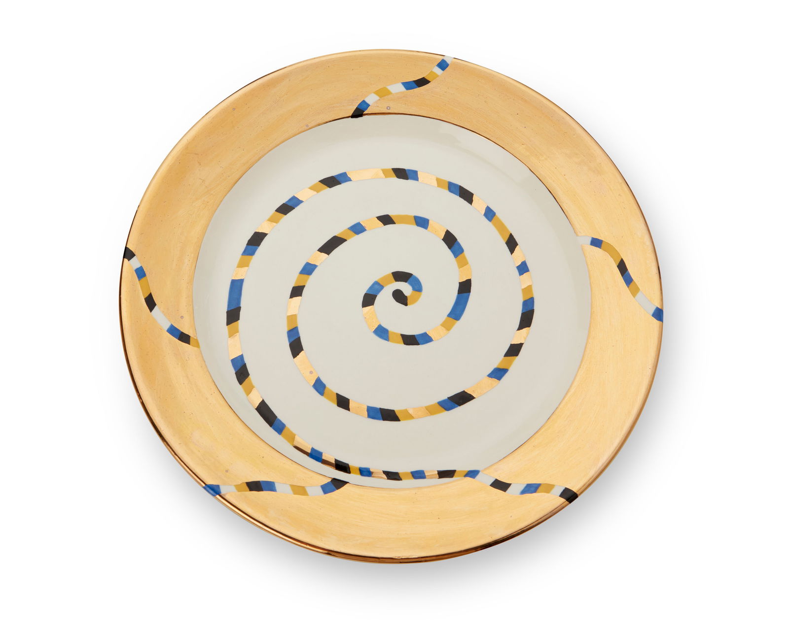 Ralph Bacerra (1938-2008), A glazed ceramic charger, 1996 (1 of 2)