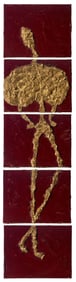 Gloria Heilman-C (b. 1961), "Self-Portrait: Long Tall Sally" (pentaptych), 1995