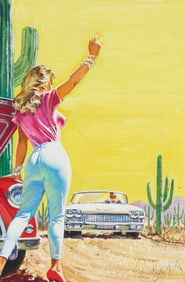 Robert Bonfils (b. 1922), "Blonde Danger," circa 1960