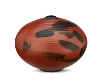 Vivika and Otto Heino (1910-1995 and 1915-2009), A glazed ceramic seed vase, 1994