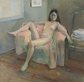 Mario Armond Zamparelli (1921-2012), Seated nude