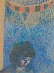 Mario Armond Zamparelli (1921-2012), Portrait of a woman, 1999