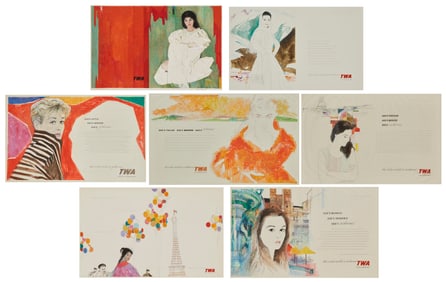 Mario Armond Zamparelli (1921-2012), Trans World Airlines (TWA) mock-ups