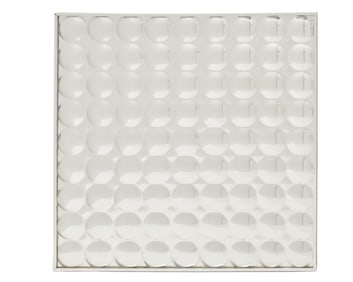In the manner of Verner Panton (1926-1998), An op-art-style bubble mirror, late 20th century