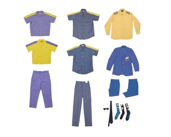 A group of Mario Armond Zamparelli and Company for Hughes Airwest pilot's/men's uniform prototypes