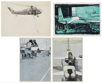 Mario Armond Zamparelli (1921-2012), Military aeronautical