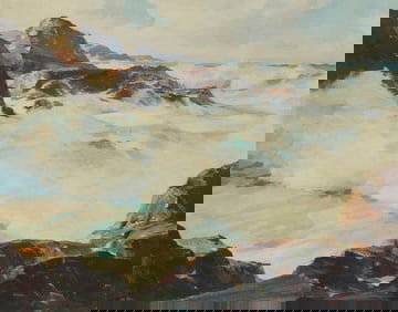 Bennett Bradbury (1914-1991), "Breakers Points"