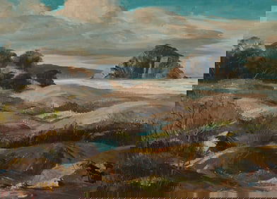 Bennett Bradbury (1914-1991), "Morro Rock"
