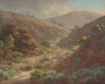 Glenna Hartmann (1948-2008), "Canyon Trail, Big Sur," 2006