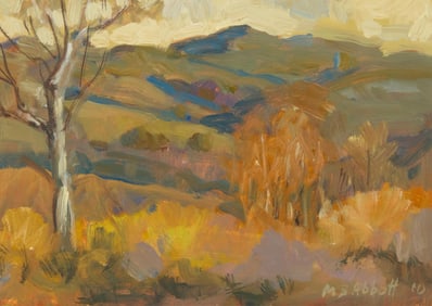 Meredith Brooks Abbott (b. 1938), "Sycamores," 2010
