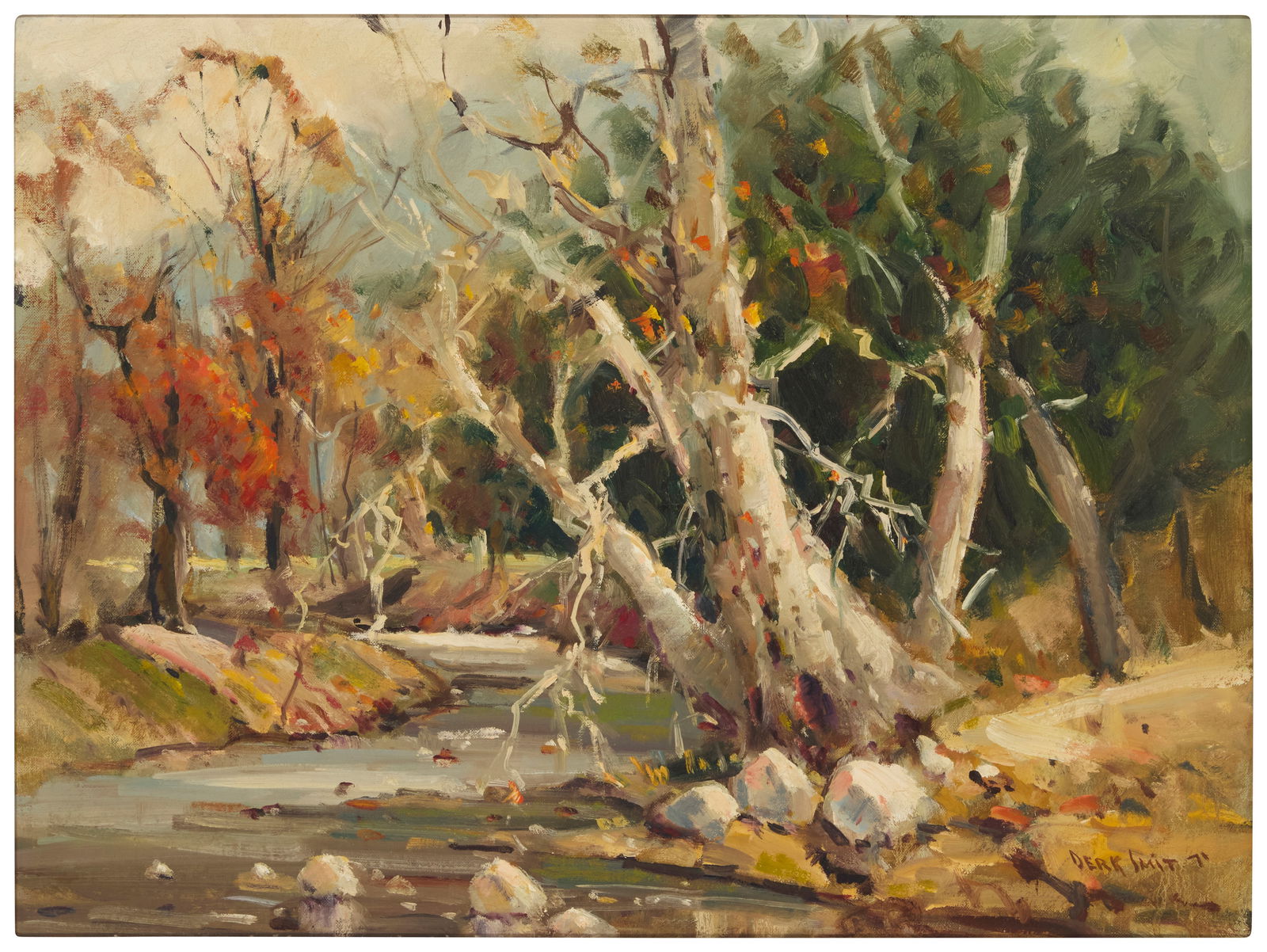 Derk Smit (1889-1985), "October Day," 1971 (1 of 7)