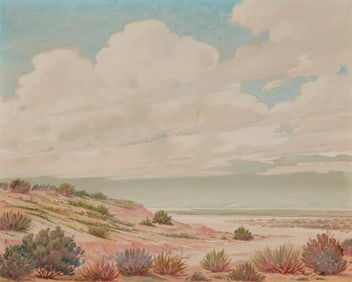 Roger Scott (1898-1976), Desert scene