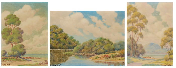 Roger Scott (1898-1976), Three landscapes