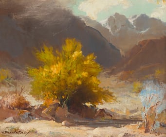 Walter Frederick Seely (1886-1959), Mountainous desert landscape